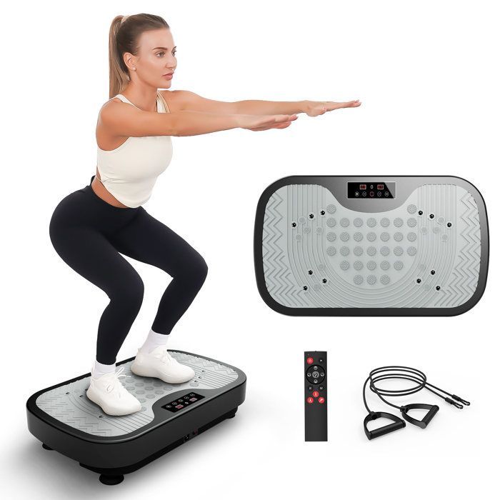 Vibrationsplattform – JOROTO – JV30 – Ganzkörper – 99 Vibrationsstufen – Inklusive Fernbedienung
