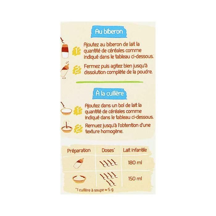 France Bébé Nutrition 3 Céréales en Poudre Riz Millet Quinoa +4m Bio 200g