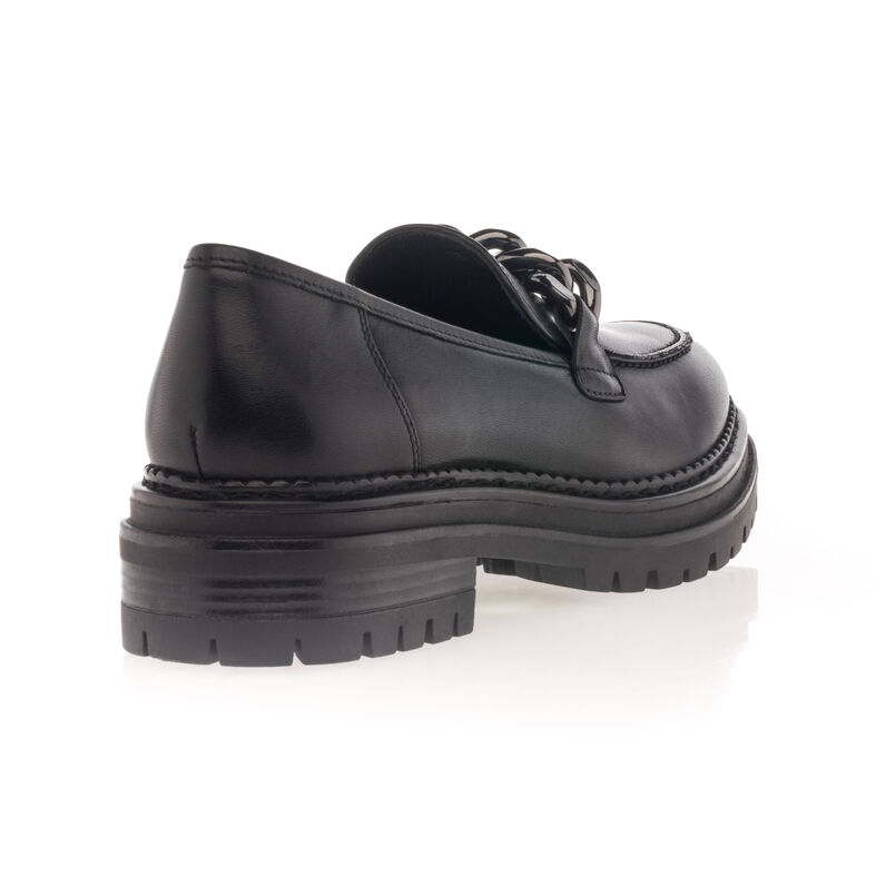 Zapatos de mujer negros con cordones / Zapatos Derby