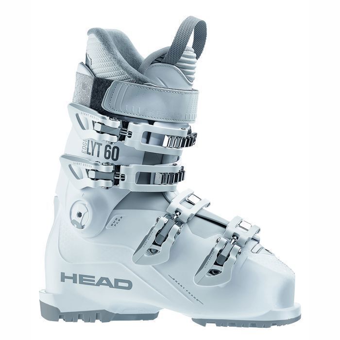 Scarponi da sci da donna Head Edge Lyt 60 W, colore bianco-grigio.