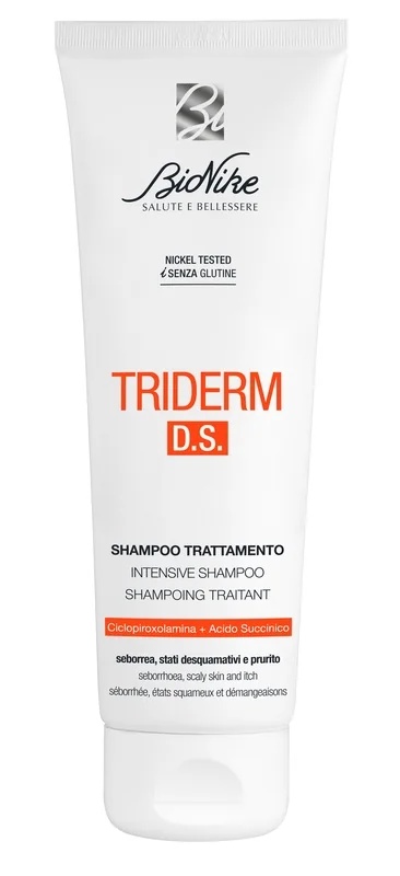 BIONIKE Bionike Triderm DS shampoo tratamento 125 ml dermatite seborreica
