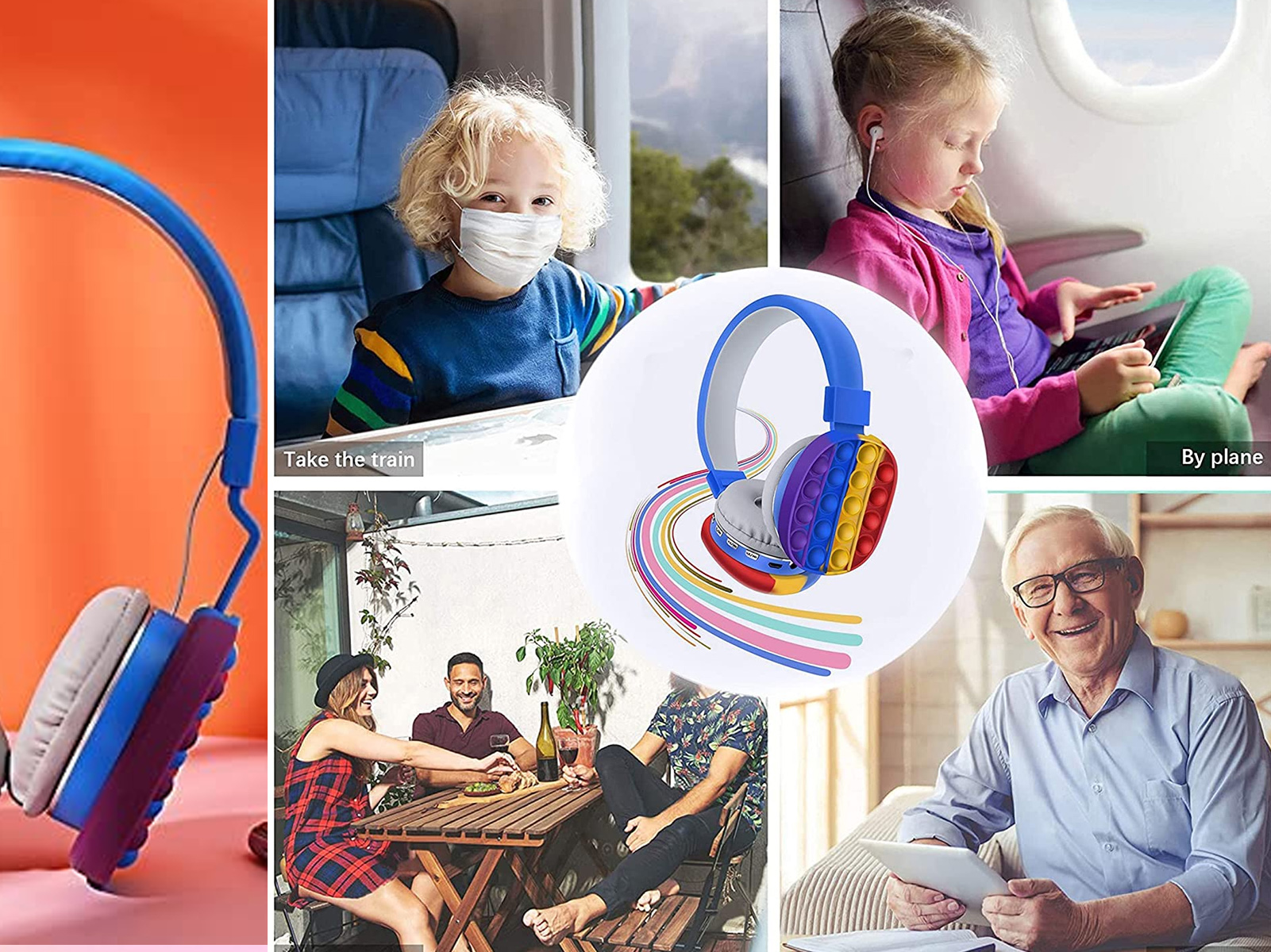 Auriculares Bluetooth 5,0 Inalámbricos Pop It Klack savietojams ar iPhone Xiaomi Samsung Huawei