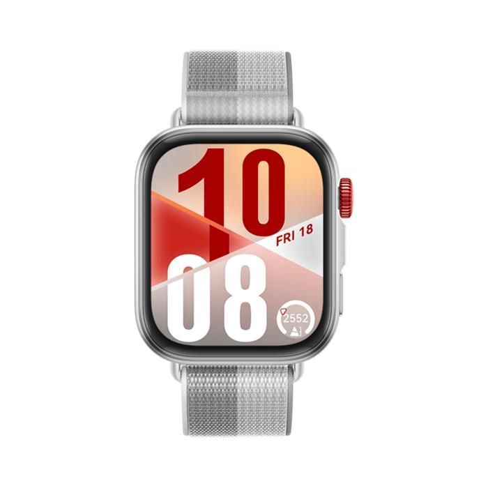 Smartwatch - HUAWEI - Watch Fit 4 - Silver - Health tracking - 10-day battery life - HD screen