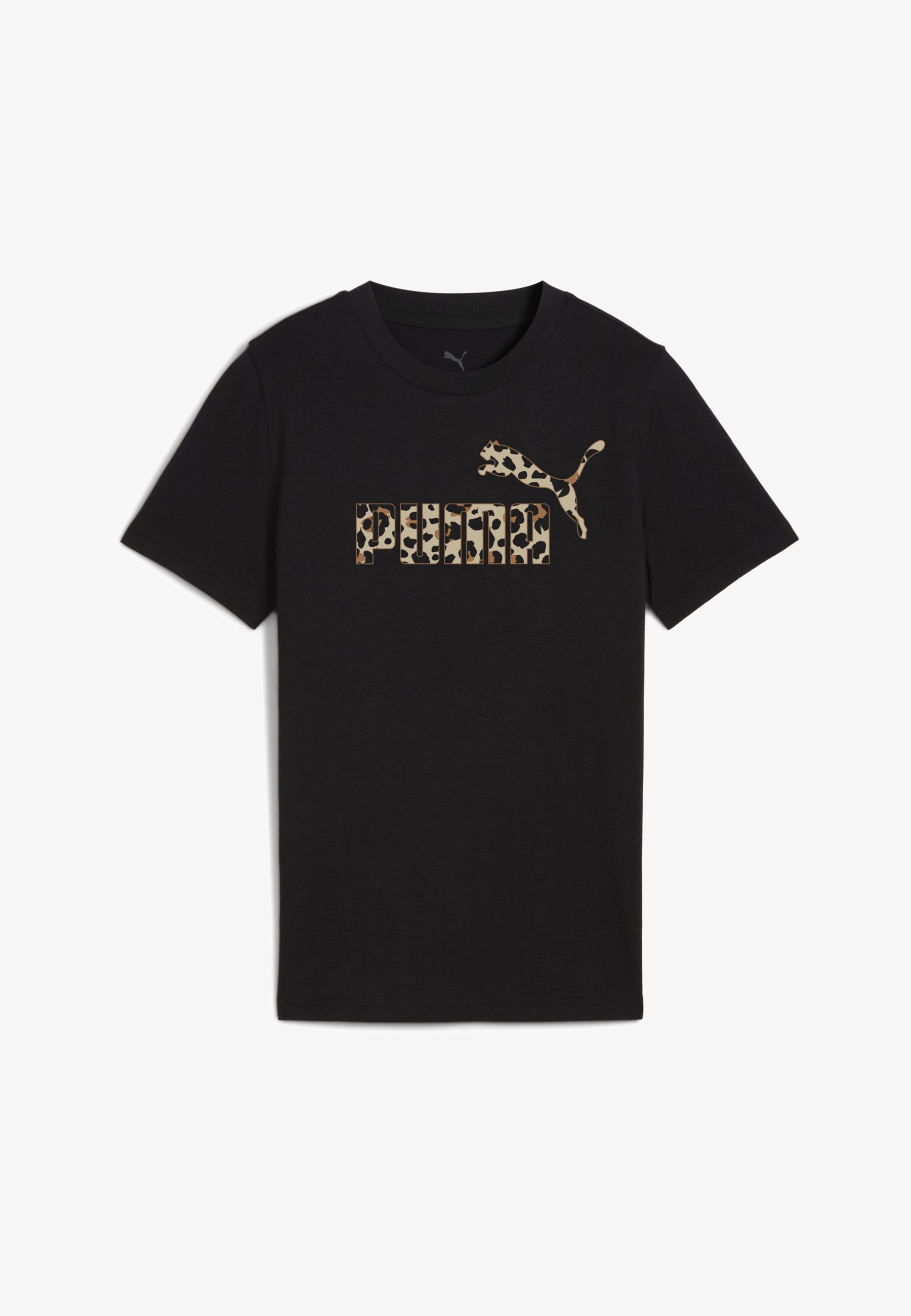 Puma ESS GRAPHIC ANIMAL GRAPHIC TEE G - Sport T-shirt - zwart