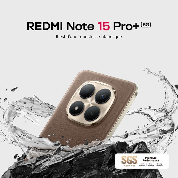 Redmi Note 15 Pro+ 5GMoka 8 GB + 256 GB Snapdragon® 7s Gen 4