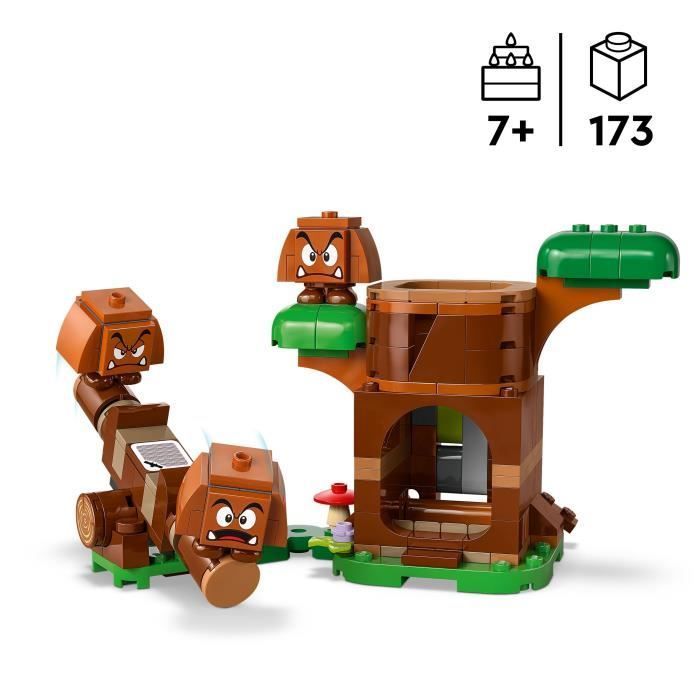 LEGO® Super Mario 71433 Terrain de jeu des Goombas - Objet collector Nintendo