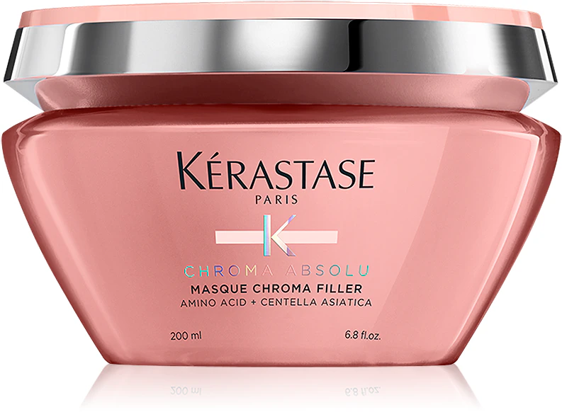 Kérastase Chroma Absolu Masque Chroma Filler: máscara intensamente nutritiva para cabelos coloridos.