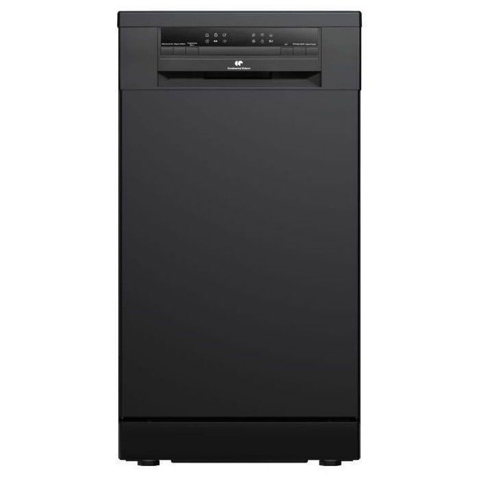Lavastoviglie a libera installazione - CONTINENTAL EDISON - CELV1145B - 11 coperti - 45 cm - 45 dB - Nero