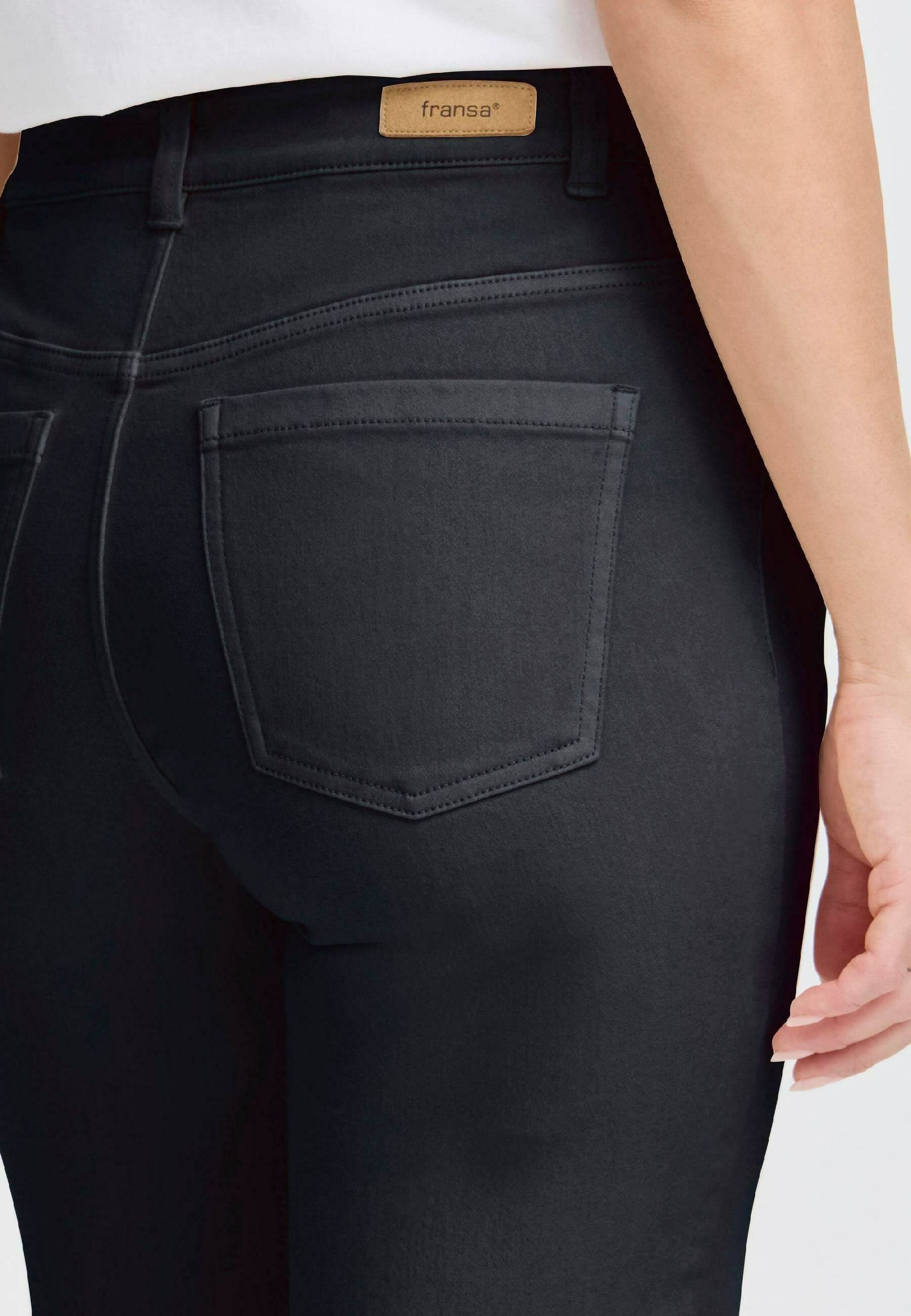 Fransa FRLUXE - Short en jean - noir