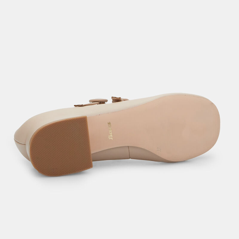 Baleriny damskie na obcasie 2,5 cm