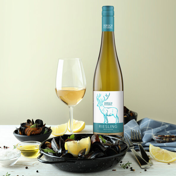 Riesling QbA, 6 flessen van 0,75 l
