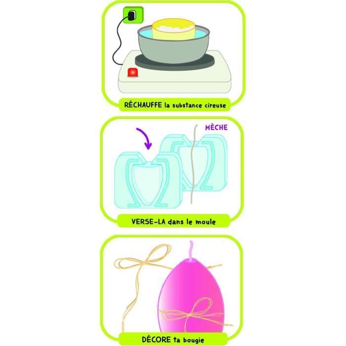 Genius Science - pasatiempos creativos - la ciencia de las velas divertidas - LISCIANI