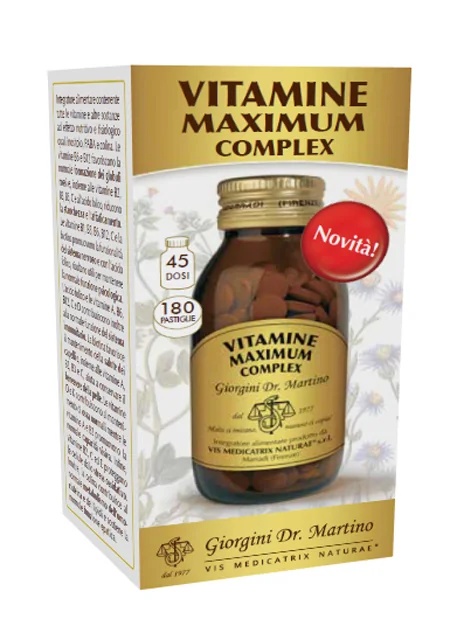 Δρ GIORGINI Vitamins Maximum Compl 180 Past