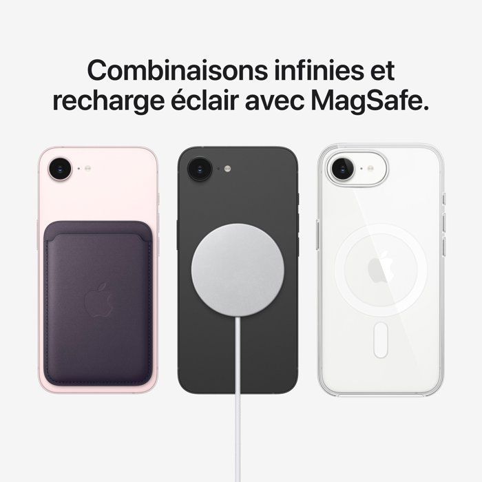 Apple iPhone 17e de 512 GB, color rosa suave.