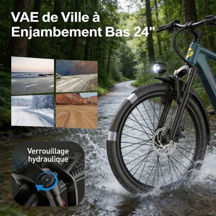 Aairsk - Vélo Électrique - Roues 24