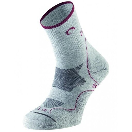  Lurbel Damensocken Tierra Eisgrau/Rot