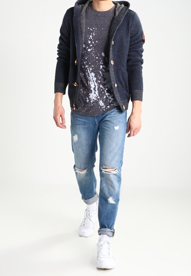 Petrol Industries Cardigan - blauw