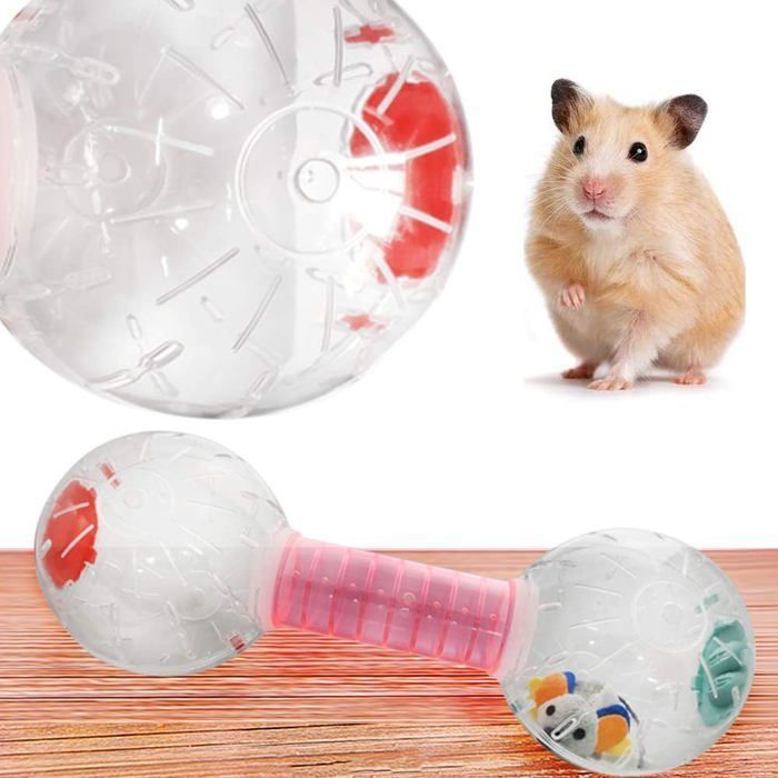 Hamsterrad 14 cm (Blau) Mehrfarbiges Laufrad für Nagetiere