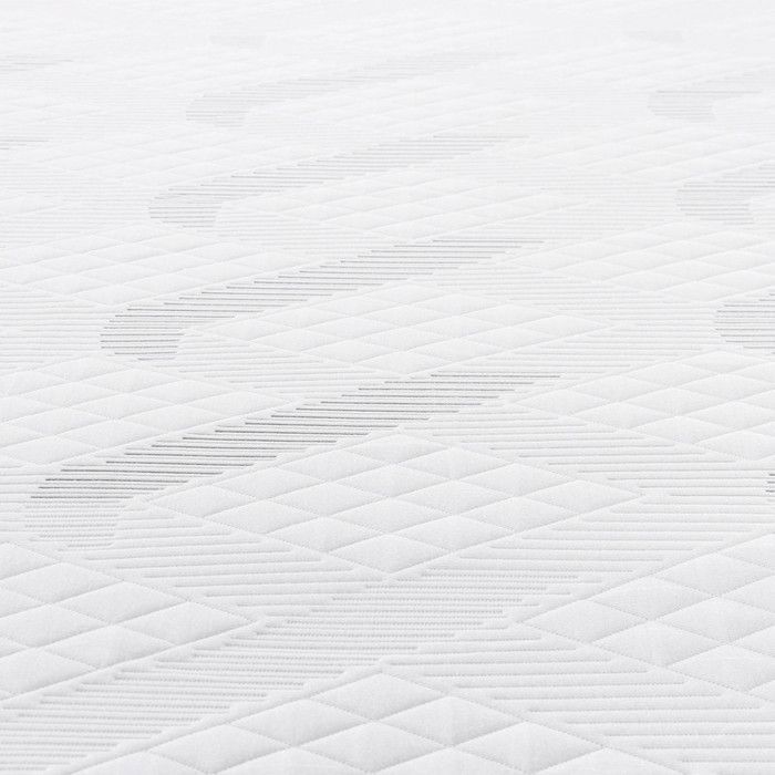 Cubrecolchón de 160x200 cm, 5,3 cm de grosor, espuma viscoelástica, funda elástica extraíble, base antideslizante - PLUME