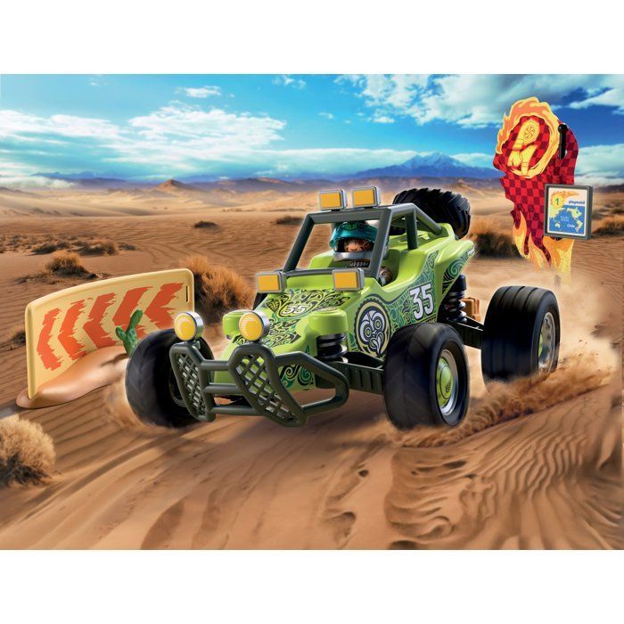 Playmobil 72063 Terreinwagen, Racevoertuig, 50 onderdelen, Leeftijd 4+