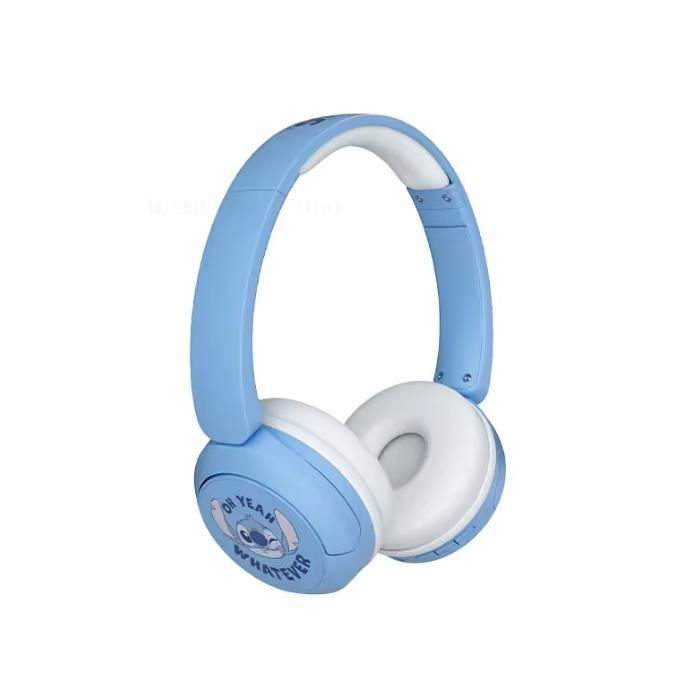 Fones de ouvido Bluetooth Stitch Kids – Sem fio, leves e dobráveis – Confortáveis e com som nítido