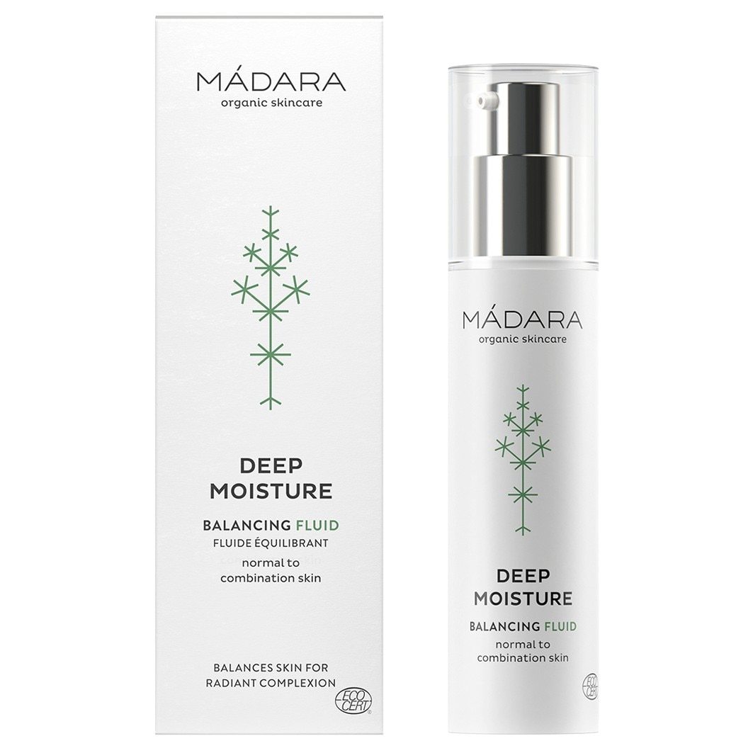 MÁDARA giliai drėkinamasis veido fluidas – 50 ml