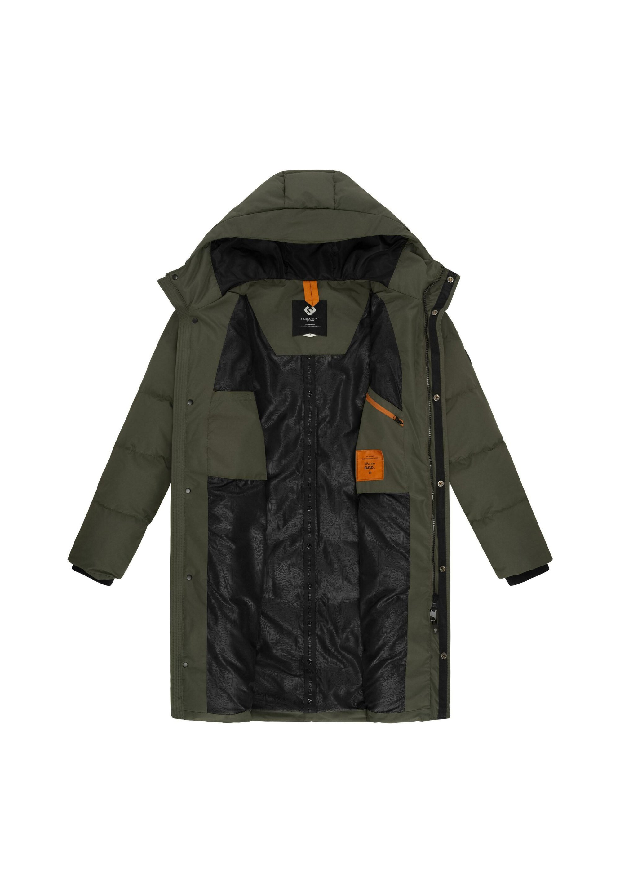 Ragwear NORDWEY - Wintermantel - Dunkeloliv