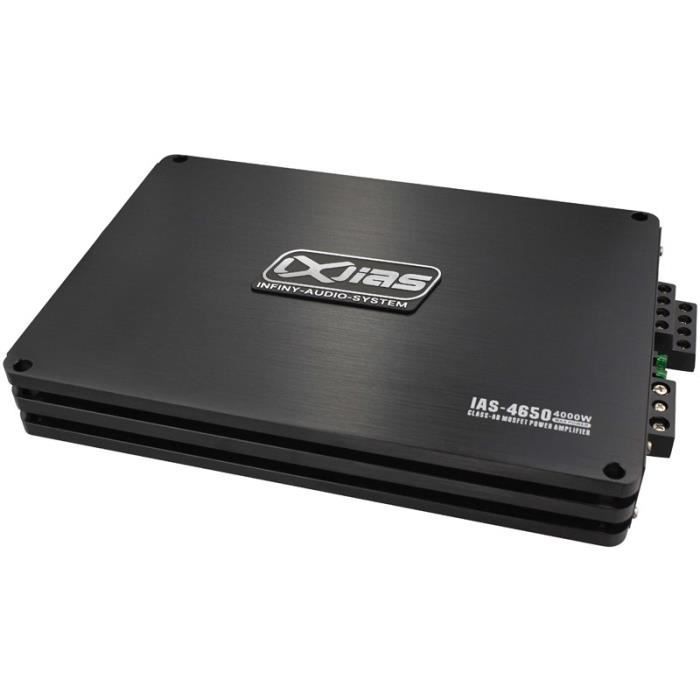 INFINY IAS-4650 4-channel amplifier, 4x650w RMS