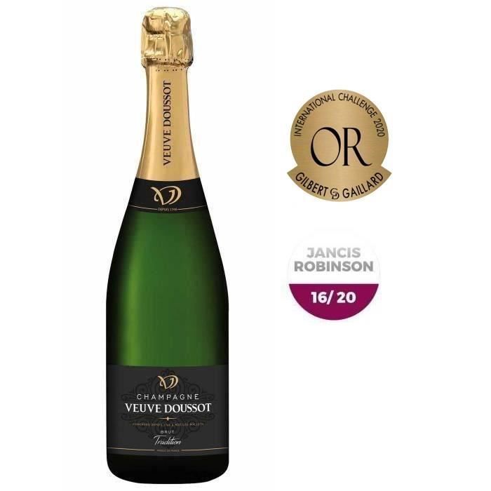 Champagne Veuve Doussot Brut Tradition x3