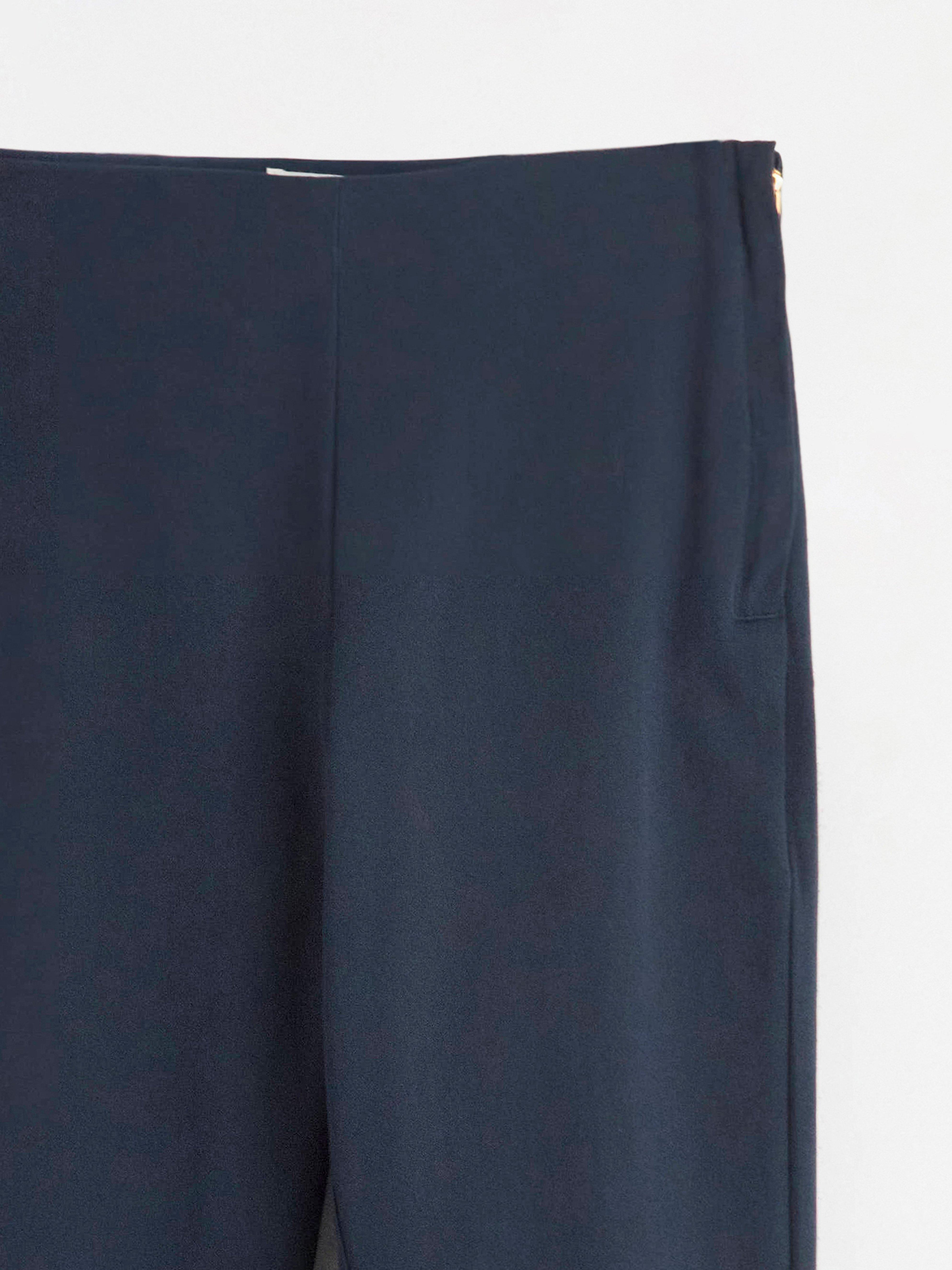 Kalhoty JONNA slim fit tmavě modré