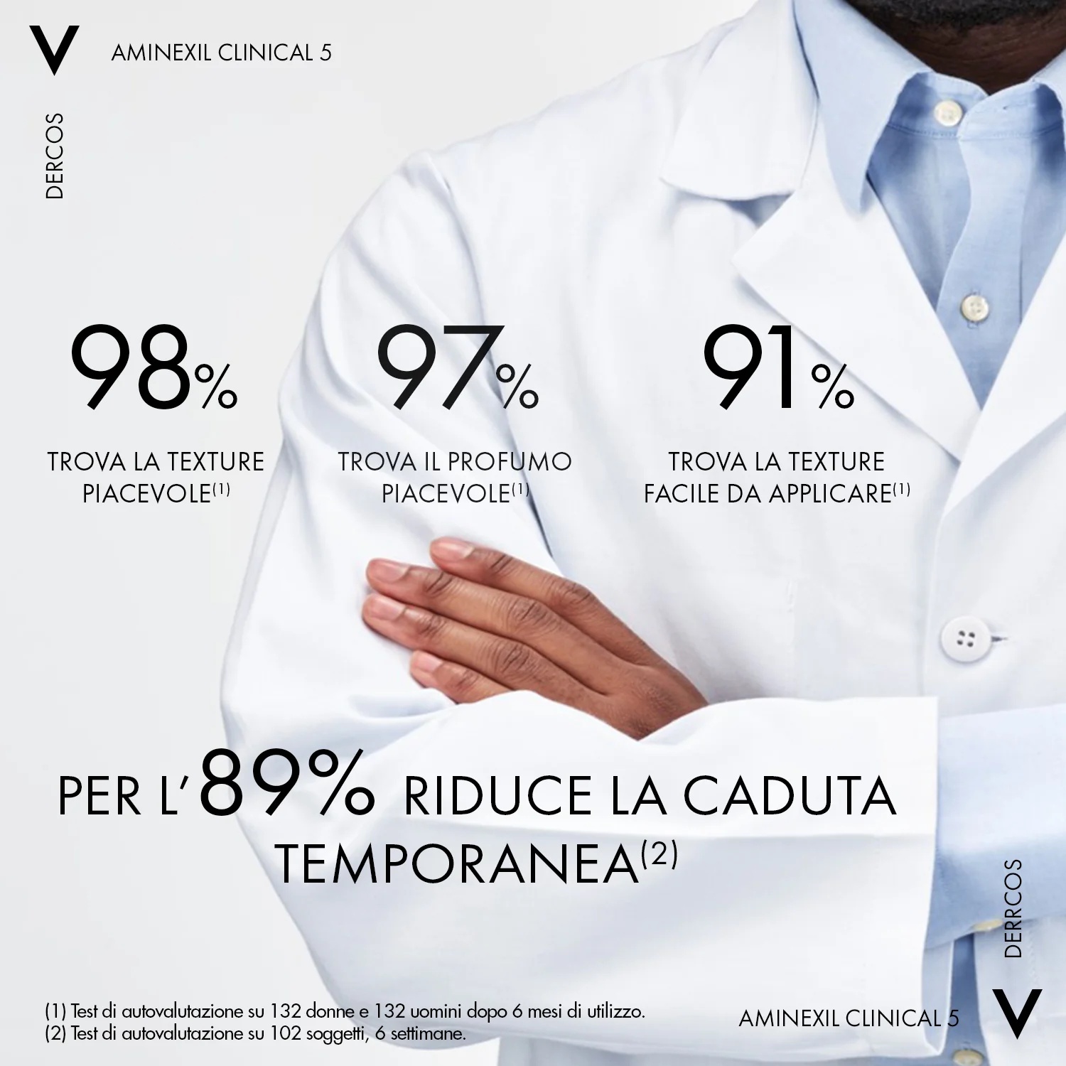 VICHY Vichy Dercos Aminexil Intensive 5 Men 42 ampullen tegen haaruitval