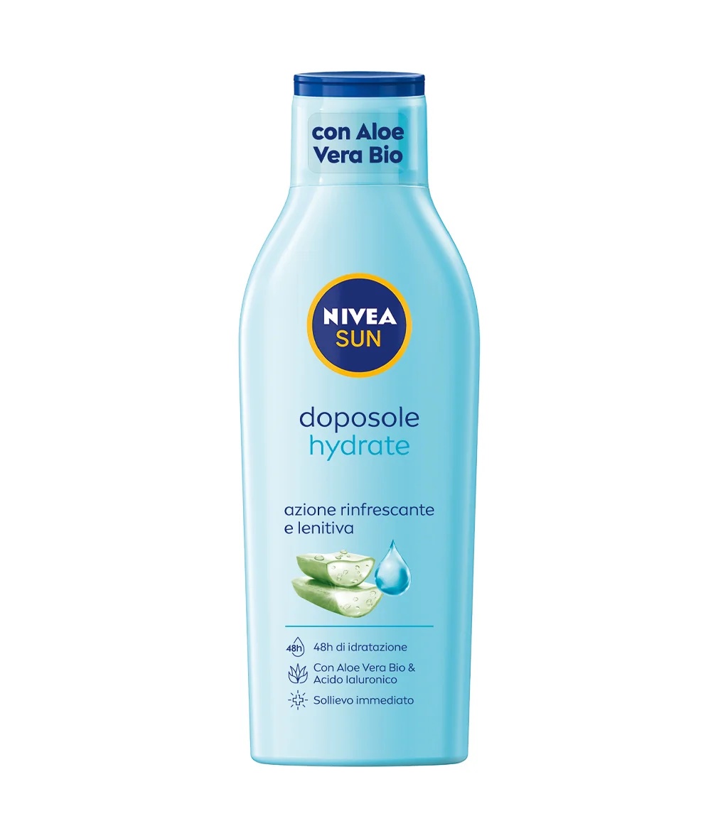 NIVEA Sun Hydrate After-Sun-Lotion 200 ml – erfrischend und feuchtigkeitsspendend