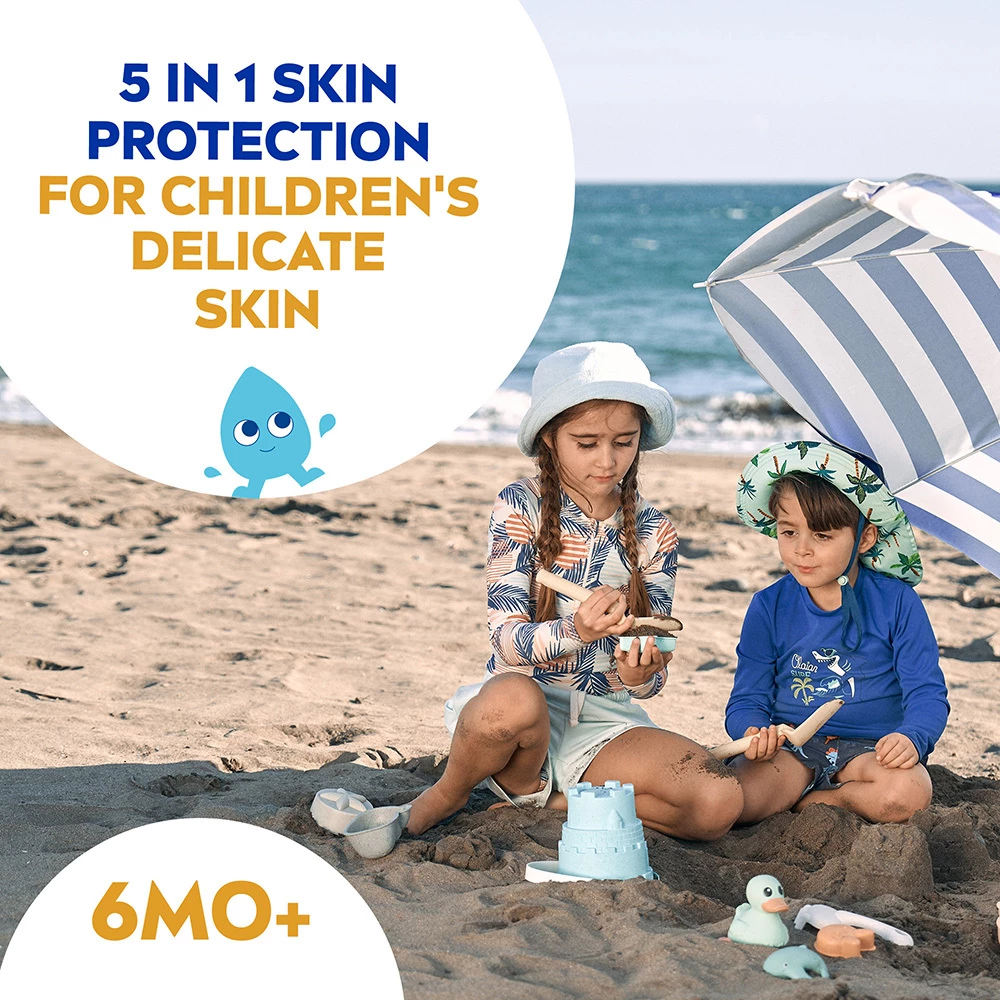 NIVEA Gyermek Naptej SPF50+ 270 ml - Sensitive Protect & Play Sun Spray