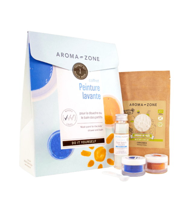 Kit cosmétique maison Peinture lavante  pour la douche ou le bain