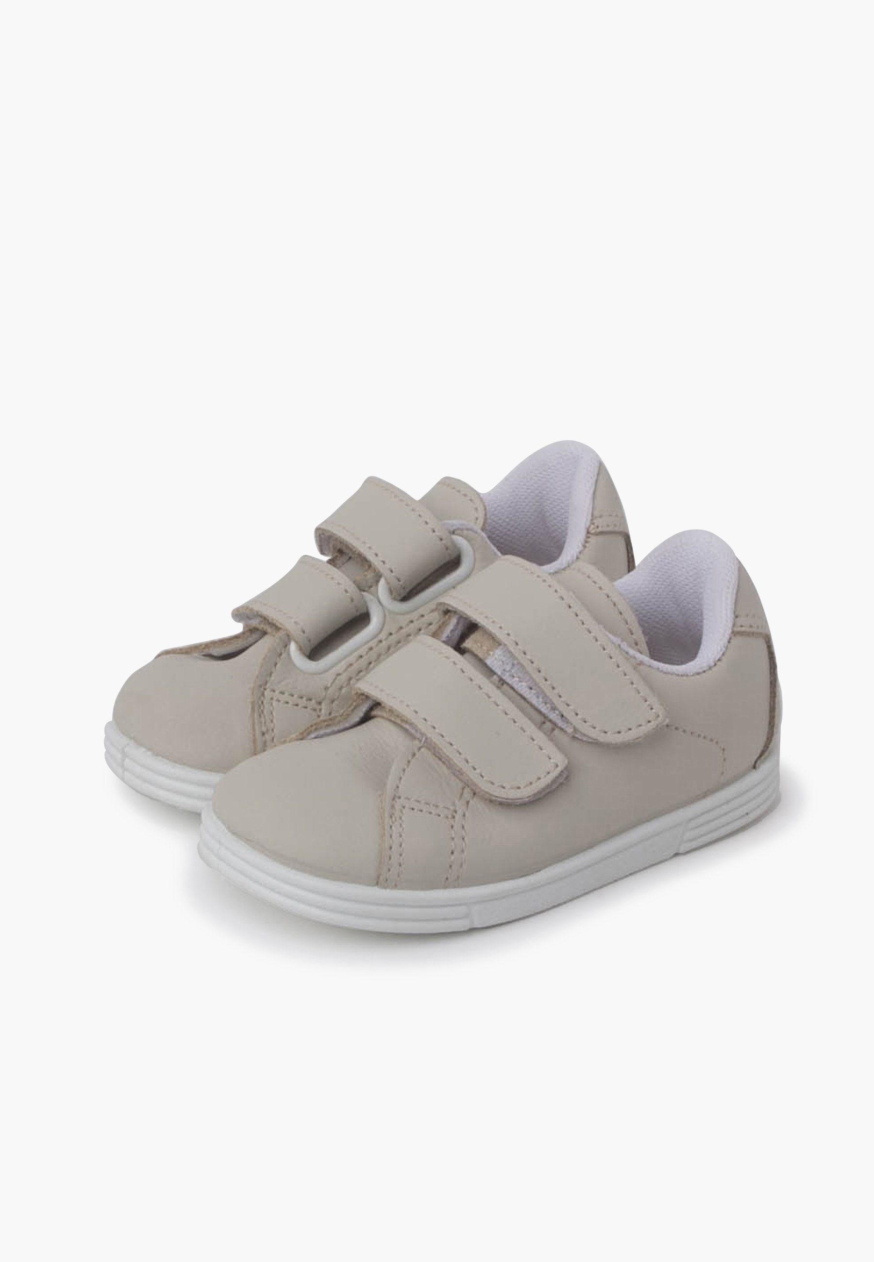 Pisamonas Babyschuhe - beige