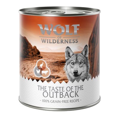 Wolf of Wilderness -säästöpakkaus 24 x 800 g