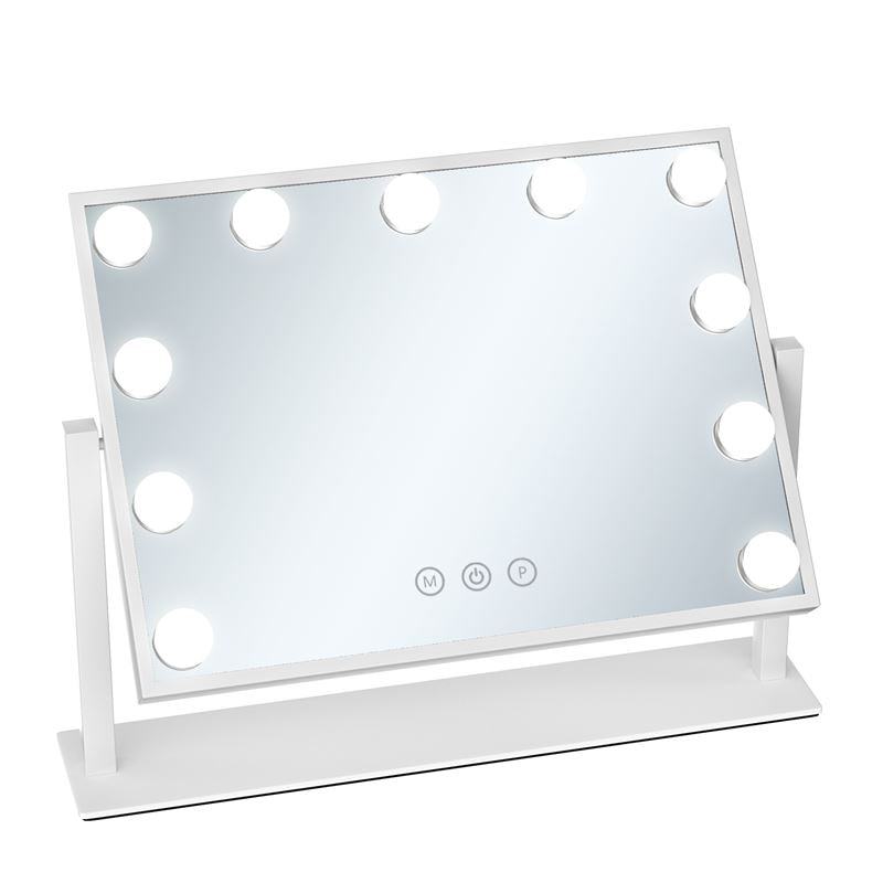 UNIQ Paris козметичко огледало са 11 LED светла – бело