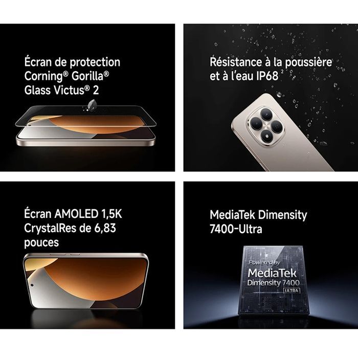 REDMI Note 15 Pro 5G 8 GB + 256 GB Corning® Gorilla® Glass Victus® 2 Azul
