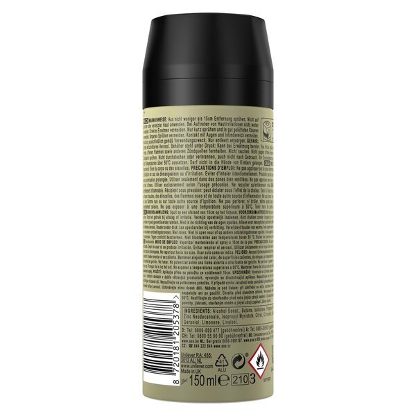 Axe Magnum Gold Caramel Billionaire дезодоранс спреј за тело 150ml