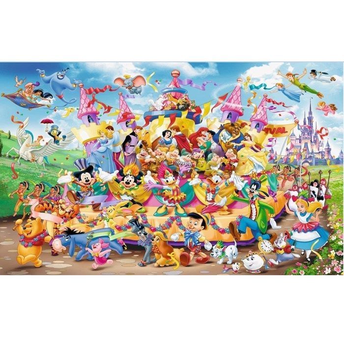 Rompecabezas Disney Carnival - Ravensburger - 1000 piezas - Dibujos animados y cómics