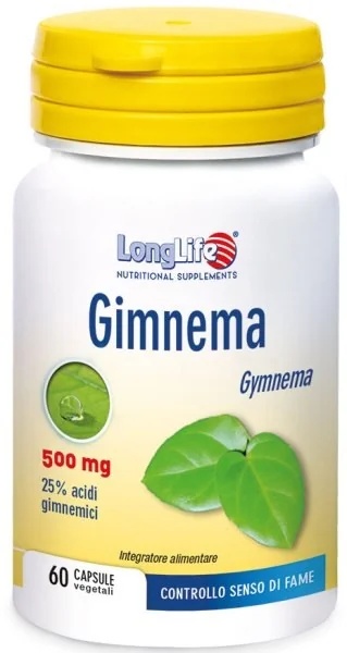 Long Life LongLife Gimnema voedingssupplement voor gewichtsverlies 60 capsules Lipidenmetabolisme