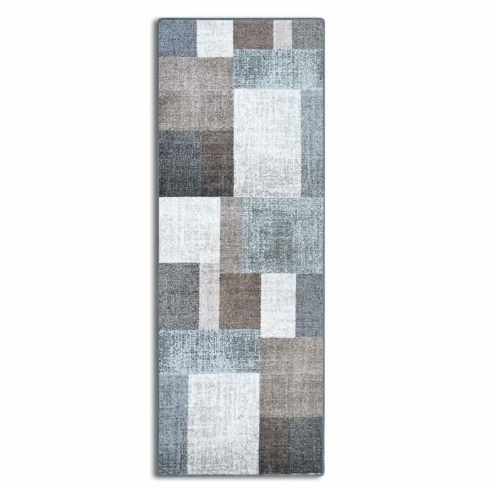 Alfombra de pasillo Lucano Beige de 80 x 400 cm