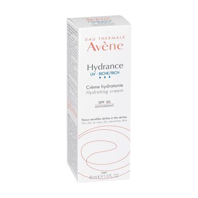 „Avène Hydrance UV Rich“ drėkinamasis kremas sausai ir labai sausai odai SPF 30 40 ml