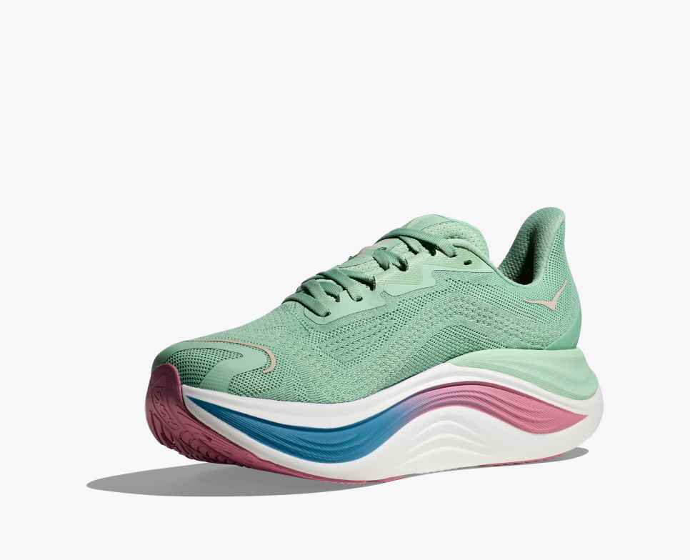 HOKA Skyward X Jadeite / Gedroogde Roos