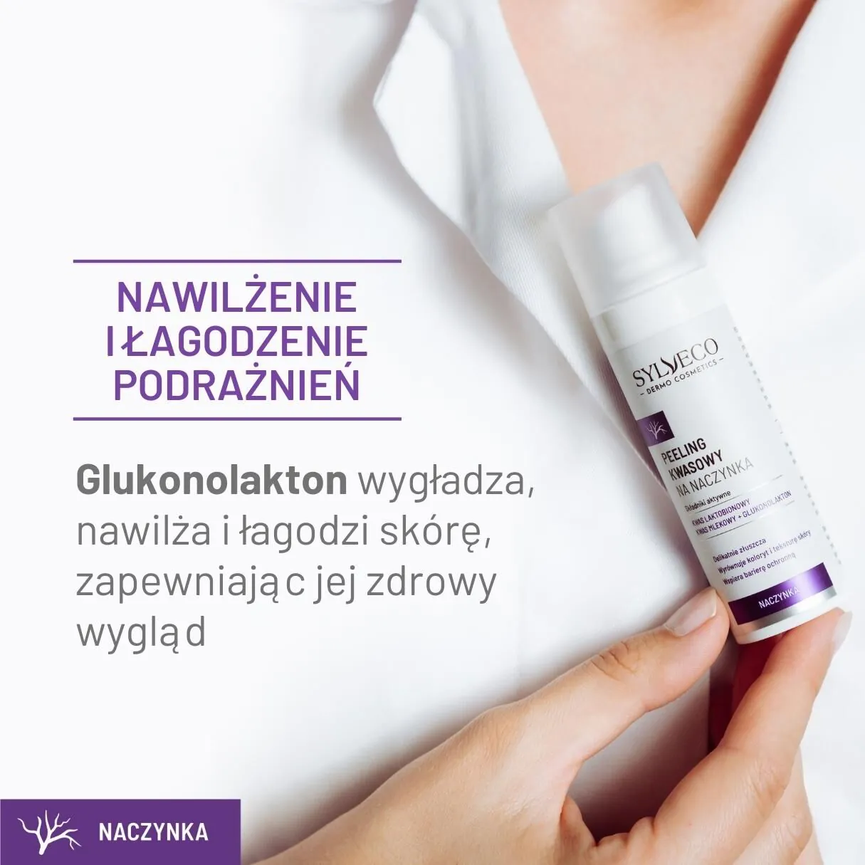 Sylveco Dermo Peeling kwasowy na naczynka