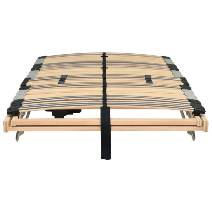 Base de cama eléctrica de láminas vidaXL con 42 láminas, 7 zonas, estructura de cama, dormitorio, hogar 321827