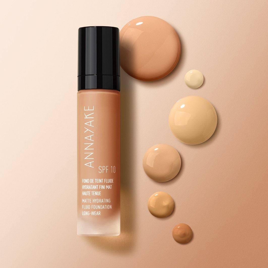 Annayake Matte Foundation, hydratačný tekutý podklad s dlhotrvajúcou fixáciou, SPF 10 – 30 ml