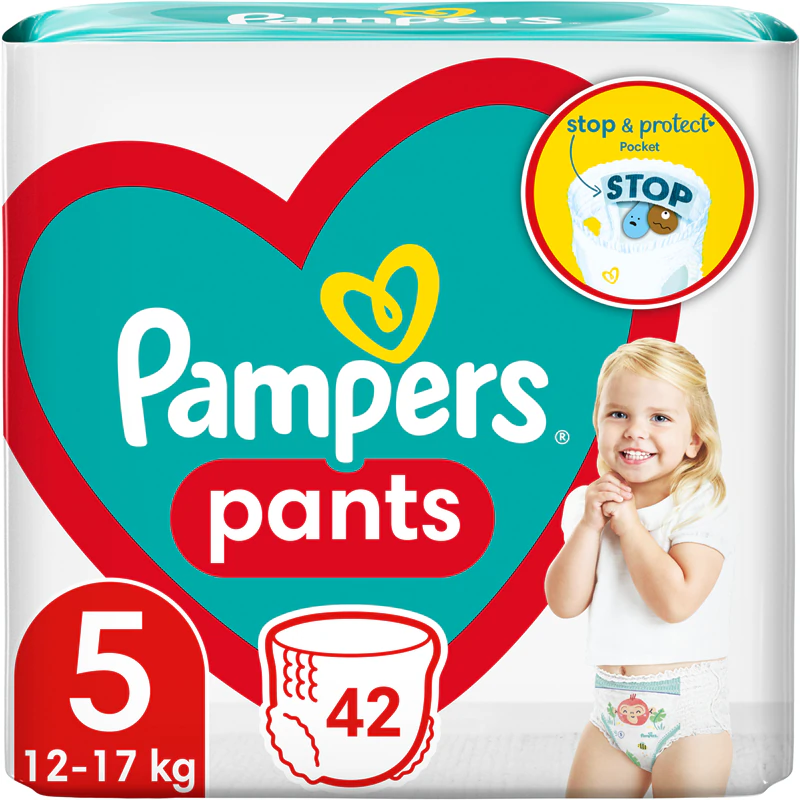 Jednorazové plienky Pampers Pants veľkosť 5