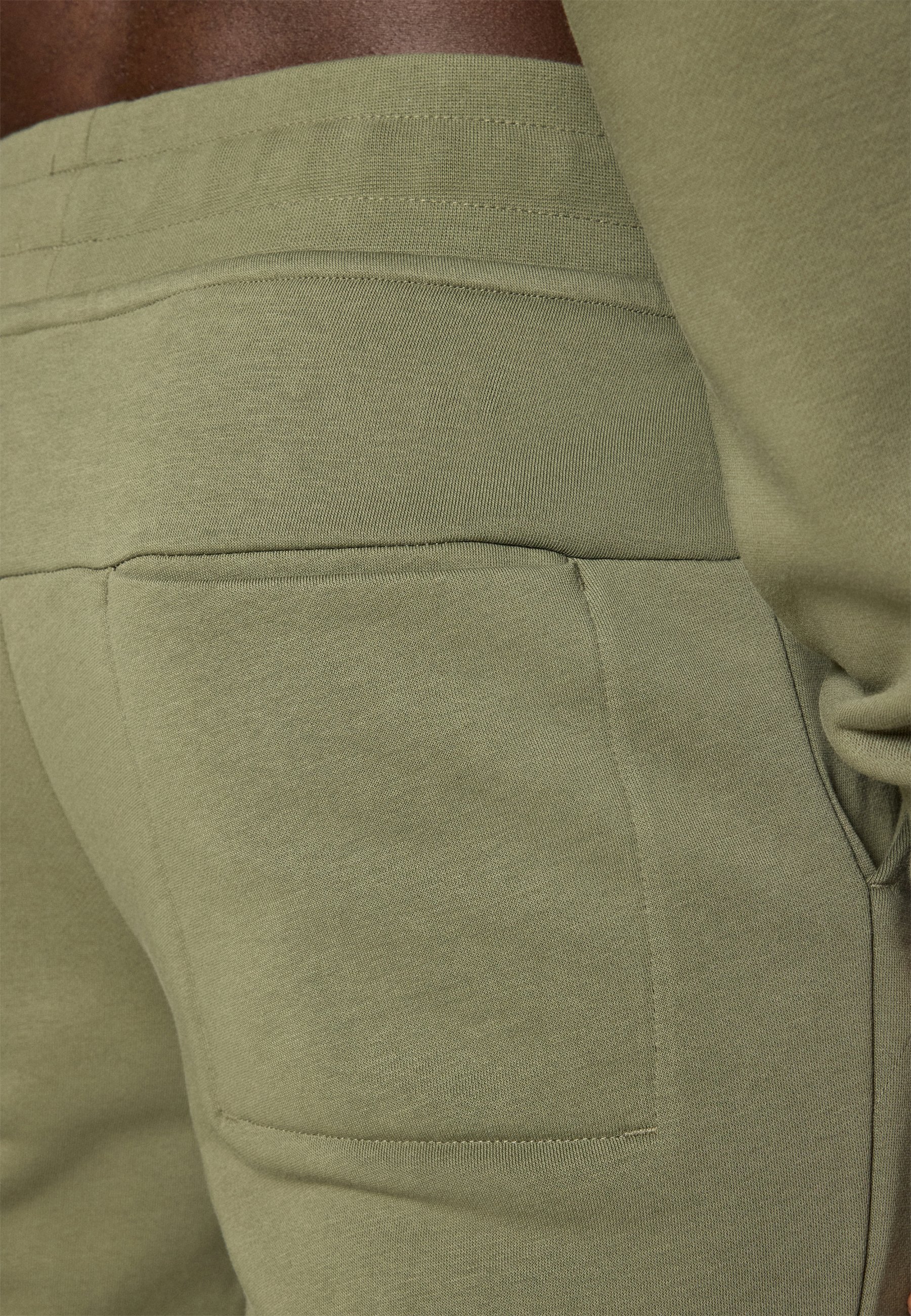 Björn Borg CENTRE TAPERED SWEATPANTS sportinės kelnės - dulkėtos alyvuogių spalvos