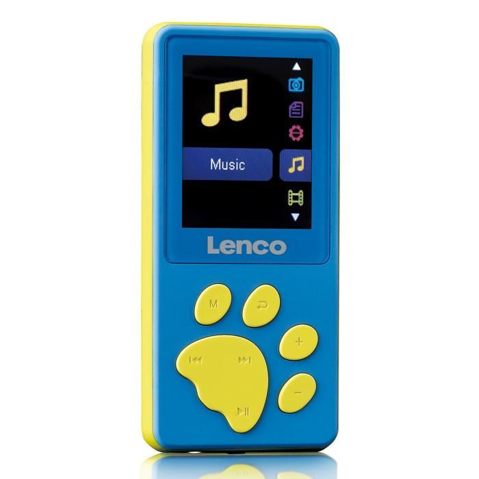 Lettore MP3/MP4 Lenco Xemio-560BU con 8 GB di memoria - Blu